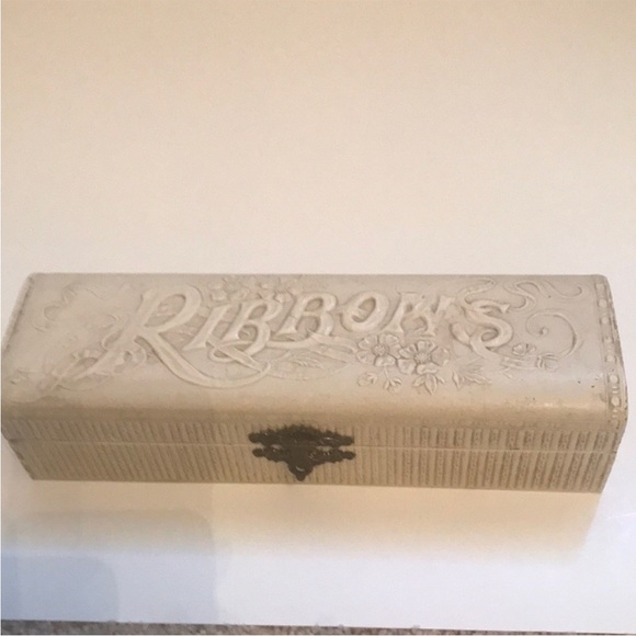 Antique Other - Antique 1892 Victorian Celluloid Ribbon Glove or Necktie Box